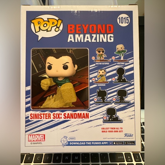 Funko POP! Deluxe Marvel Sinister Six Sandman 1015 | Amazon Exclusive New - Picture 3 of 6